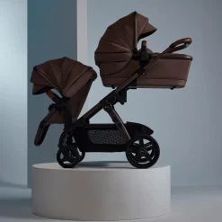 Strollers|Strollers & Trailers>Silver Cross Wave 3 Stroller - Caramel