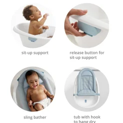 Outlet Wave 4-in-1 Baby Bath Tub Baby Baths & Seats|Bath Accessories