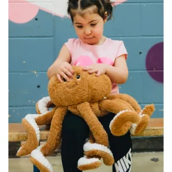 New Weighted Stuffed Animal 2kg - Toffee Octopus Kids Educational & Sensory