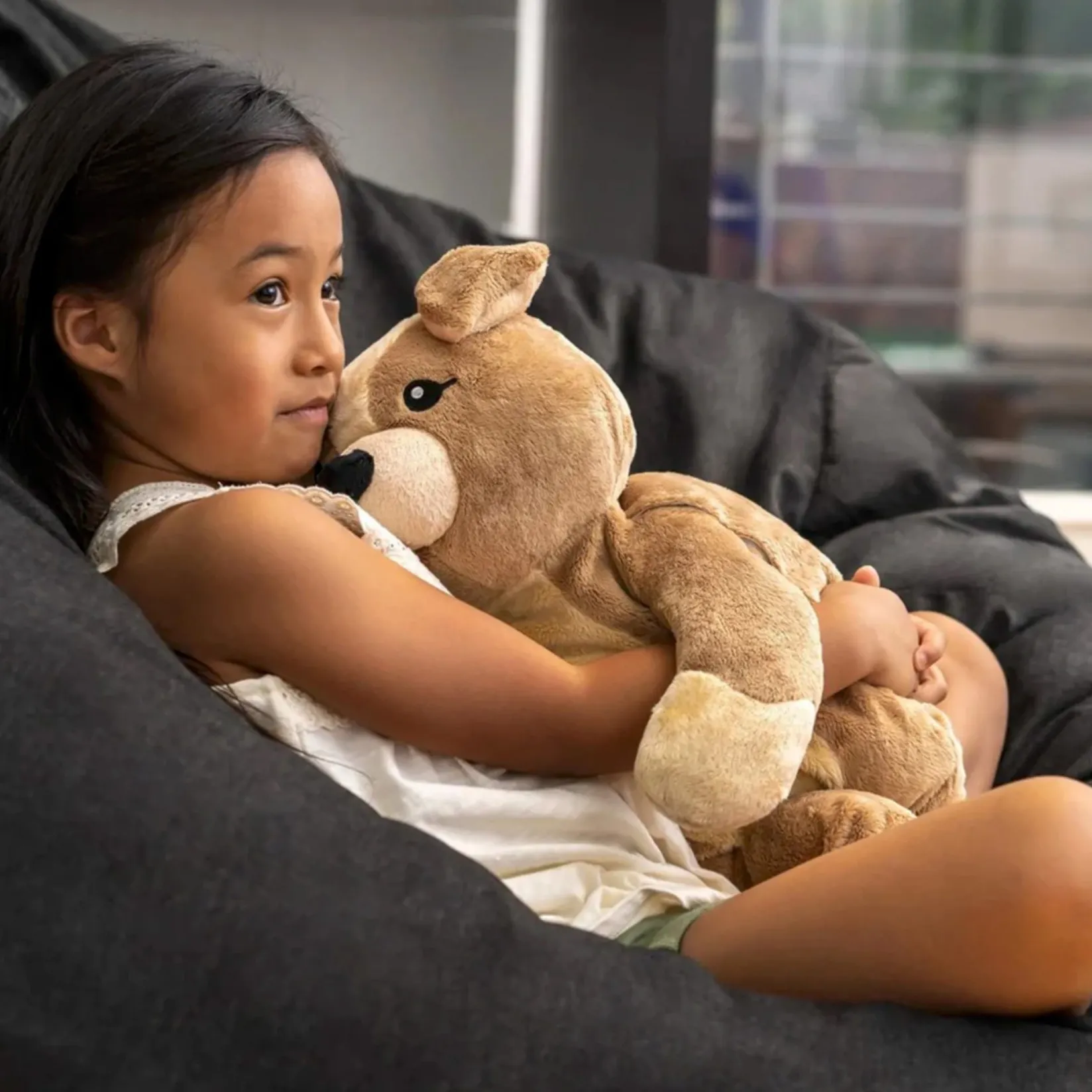 Educational & Sensory>Hugimals Weighted Stuffed Animal 2kg - Charlie the Puppy