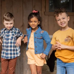 Online West Plaid Shirt 2-12 Kids/BOY Tops