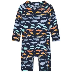 Sale Whale Aop Swimsuit 9-18m BOY Swimsuits