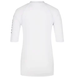 Swimsuits>Roxy Whole Hearted Rashguard 7-16 White