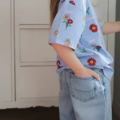 Pants & Jeans>Birdz Wide Leg Jeans 10-16y Denim