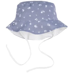 Hats & Caps>Petit Lem Wildflowers Sun Hat 2-4 Blue