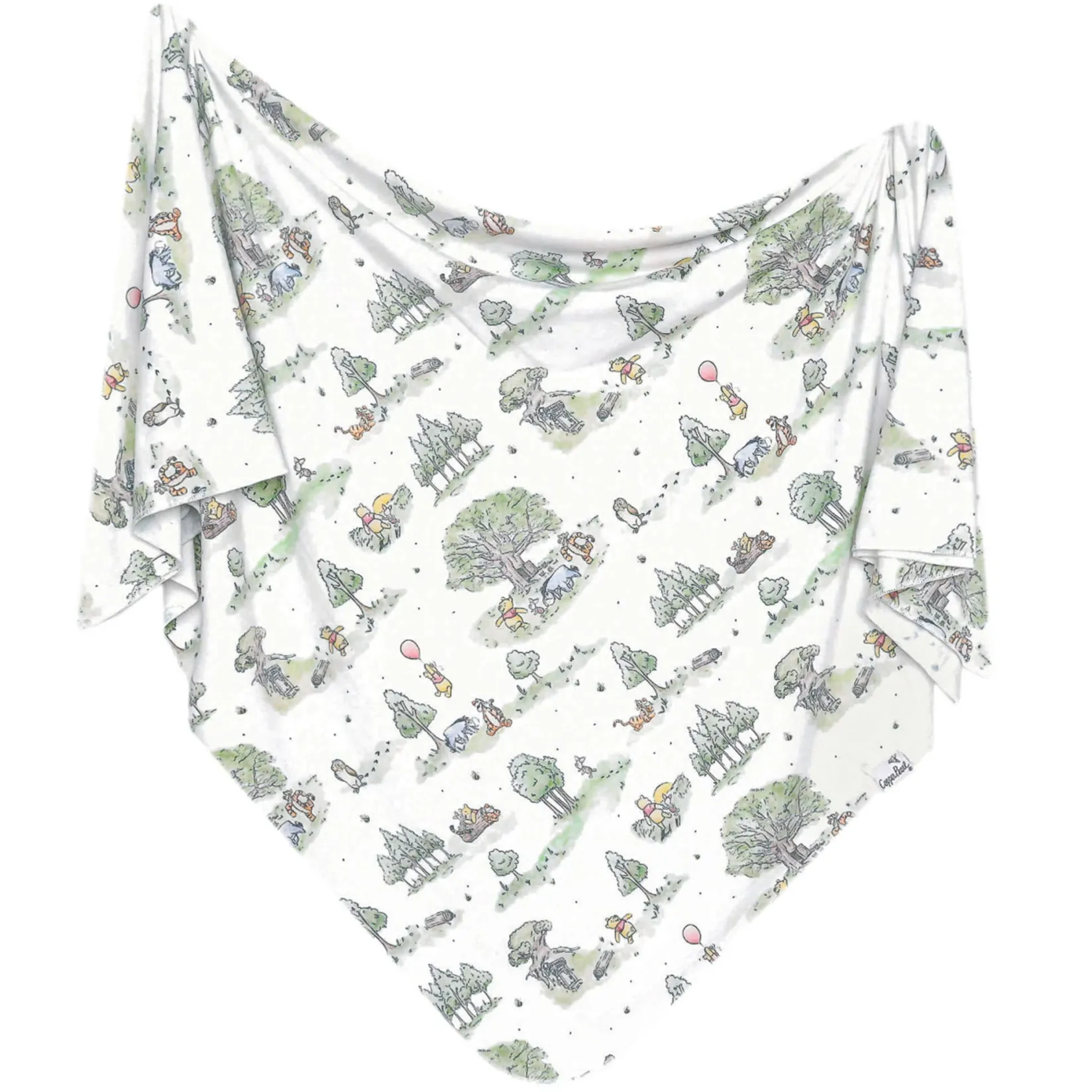 Blankets|Blankets>Copper Pearl Winnie Swaddle Blanket- Hundred Acre Wood
