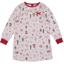 Pajamas & Bathrobes>Nano Winter Nightgown 2-12 Ivory