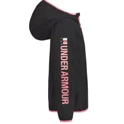 Outerwear|Coats & Jackets>Under Armour Wintuck Wordmark Windbreaker Noir