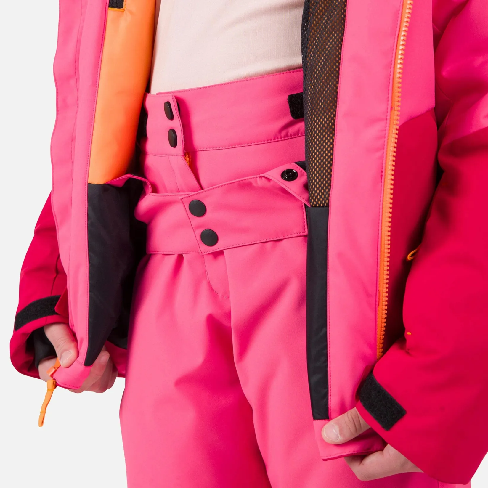 Outerwear|Coats & Jackets>Rossignol Wispile Winter Jacket 10-16y Fuchsia