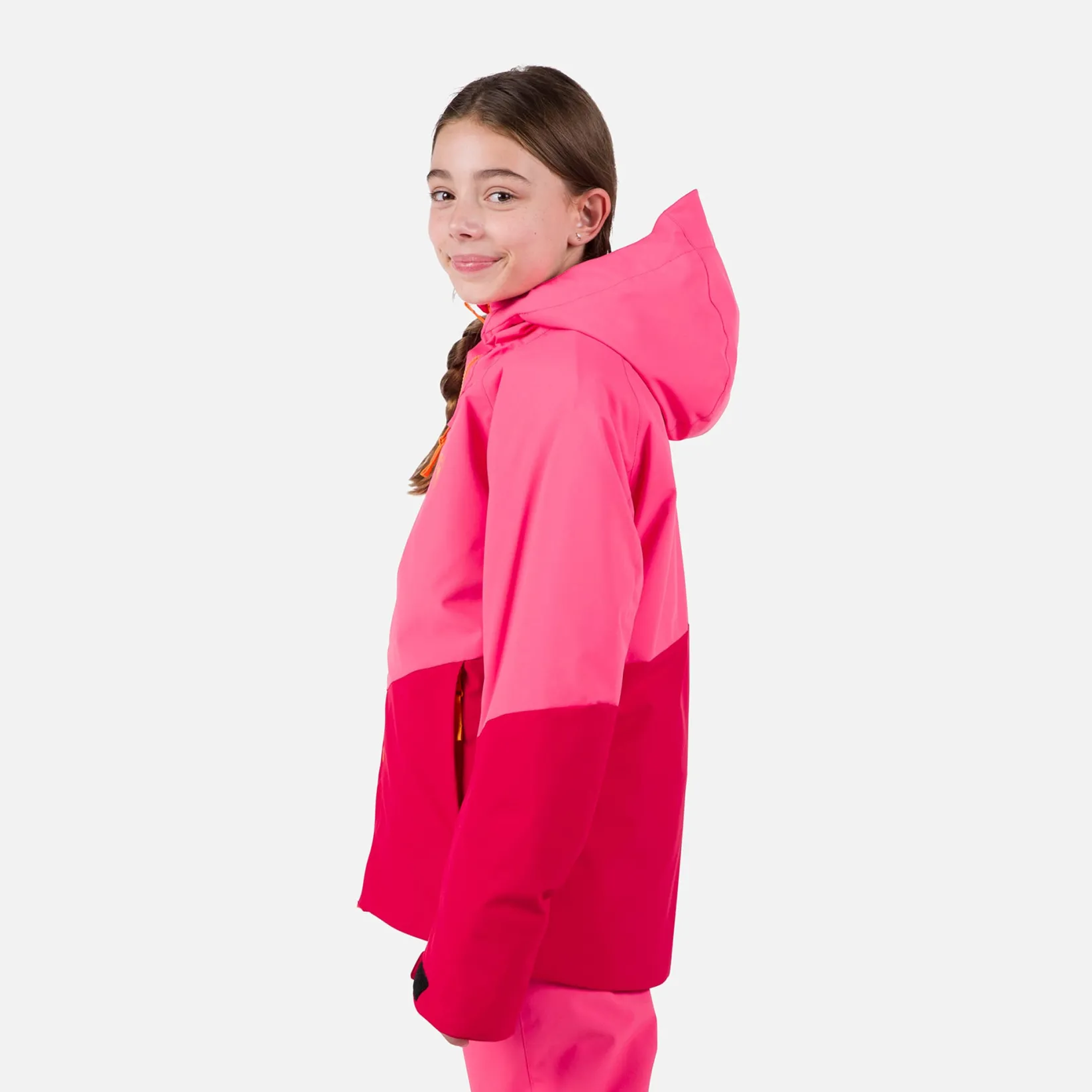Outerwear|Coats & Jackets>Rossignol Wispile Winter Jacket 10-16y Fuchsia