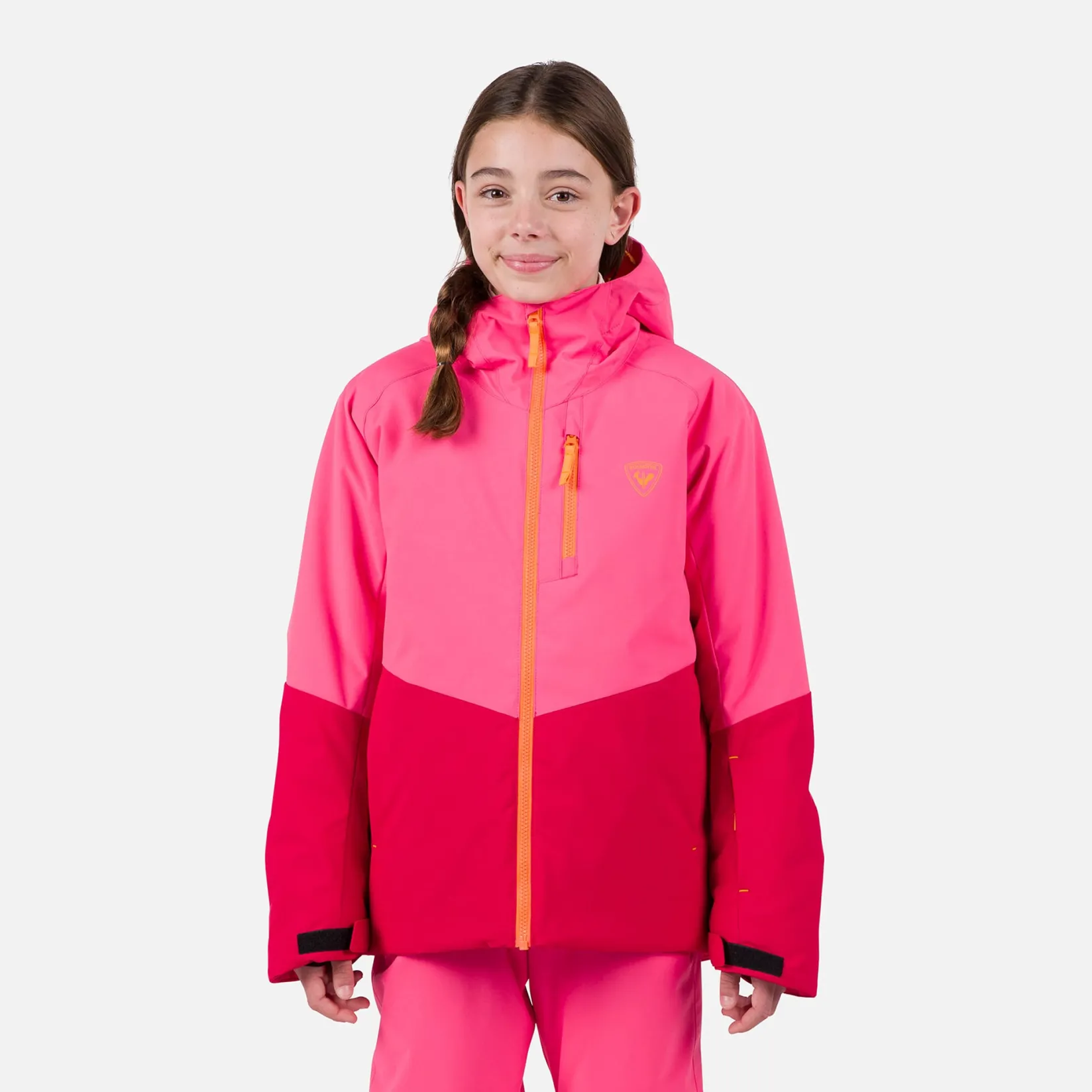 Outerwear|Coats & Jackets>Rossignol Wispile Winter Jacket 10-16y Fuchsia
