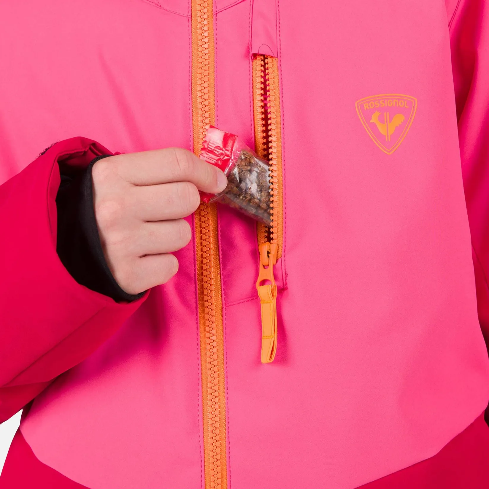 Outerwear|Coats & Jackets>Rossignol Wispile Winter Jacket 10-16y Fuchsia