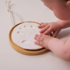 Baby Memories|Baby Memories>Petit Artichaut Wooden Imprint Medallion