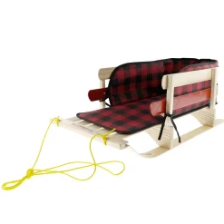 Winter Activities|Outdoors & Travel>Clement - Equipement Wooden Sleigh XL with Pad Cover