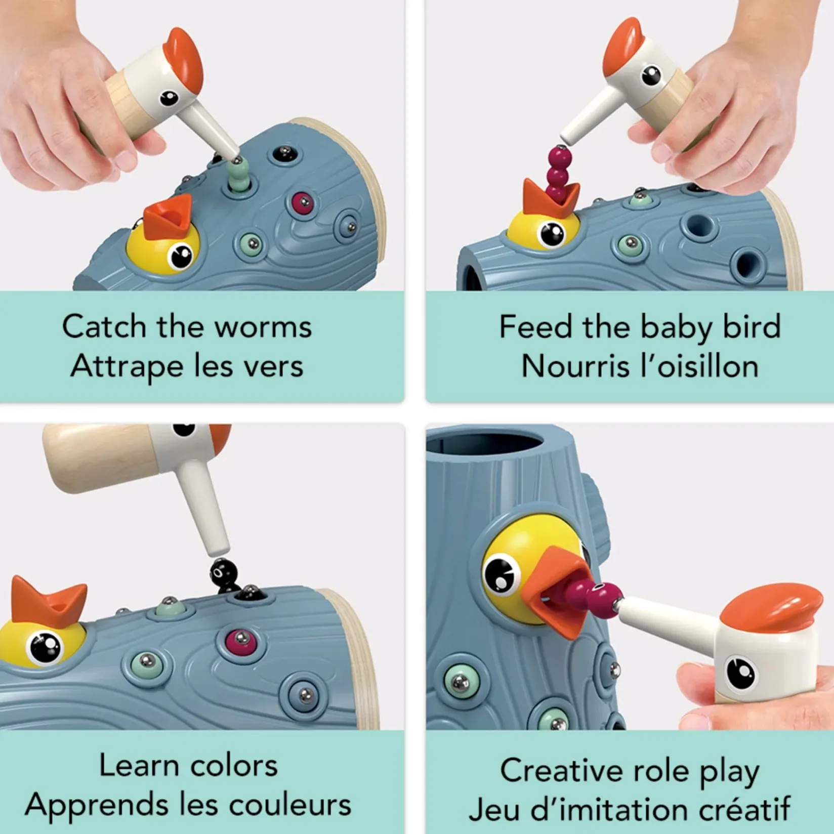 New Woodpecker Feeding Games Developmental Toys