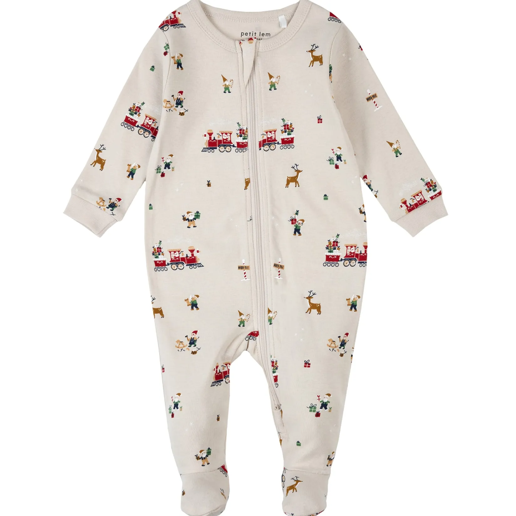 Pajamas|Pajamas>Petit Lem Workshop Pajamas 0-24m Beige