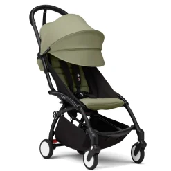 YOYO³ Stroller Complete - Black / Olive Kids Strollers|Strollers & Trailers