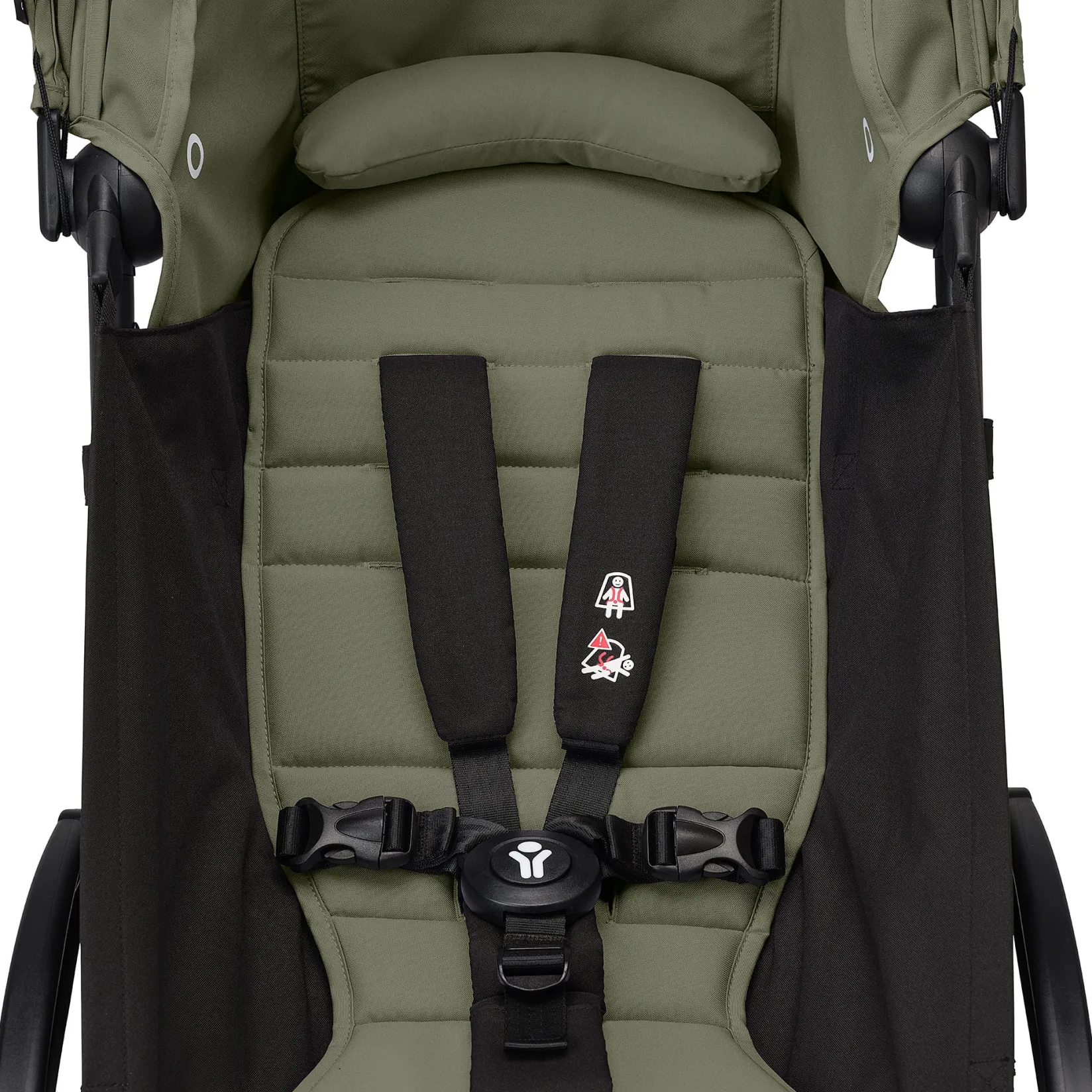 YOYO³ Stroller Complete - Black / Olive Kids Strollers|Strollers & Trailers