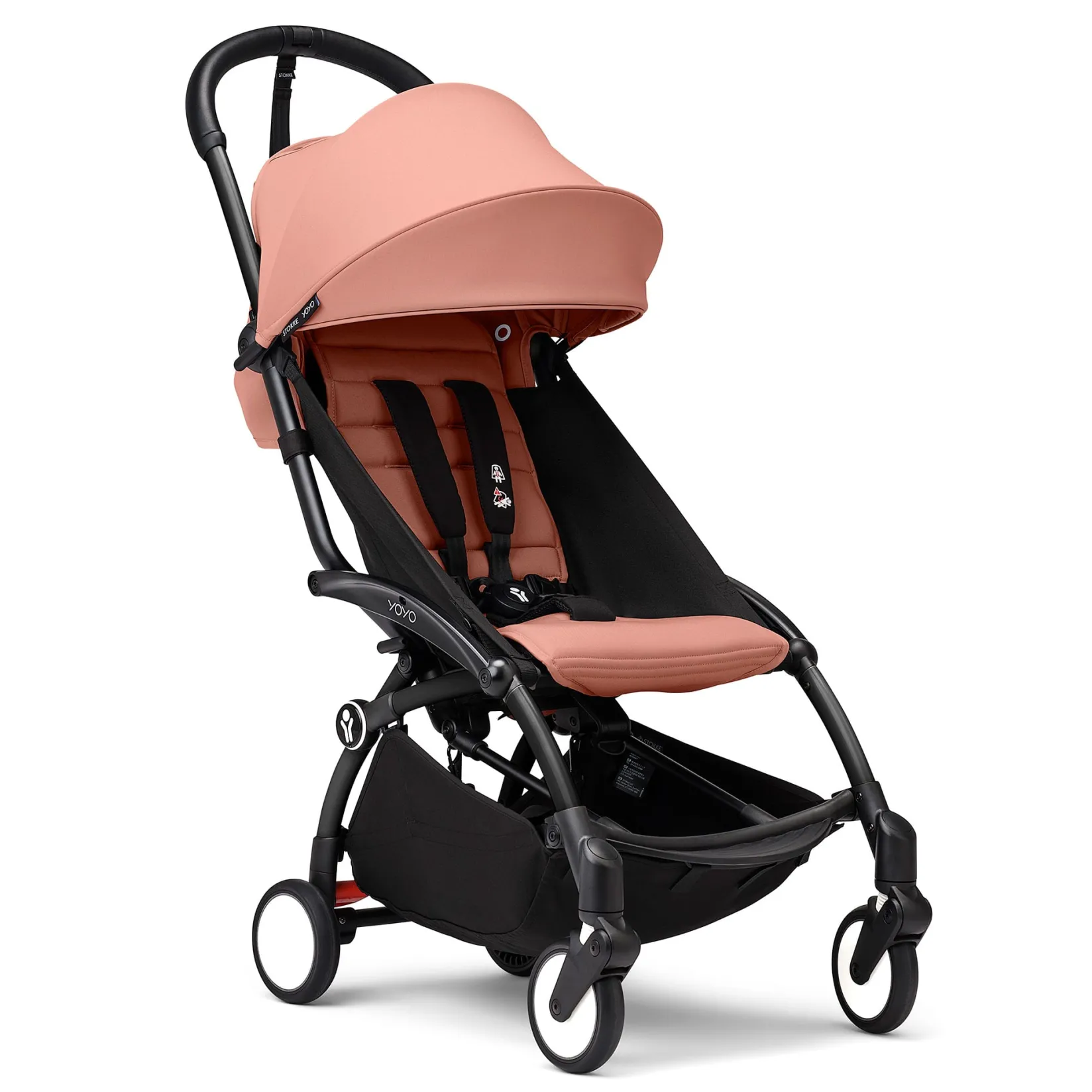 Strollers|Strollers & Trailers>Stokke YOYO³ Stroller Complete - Black / Ginger
