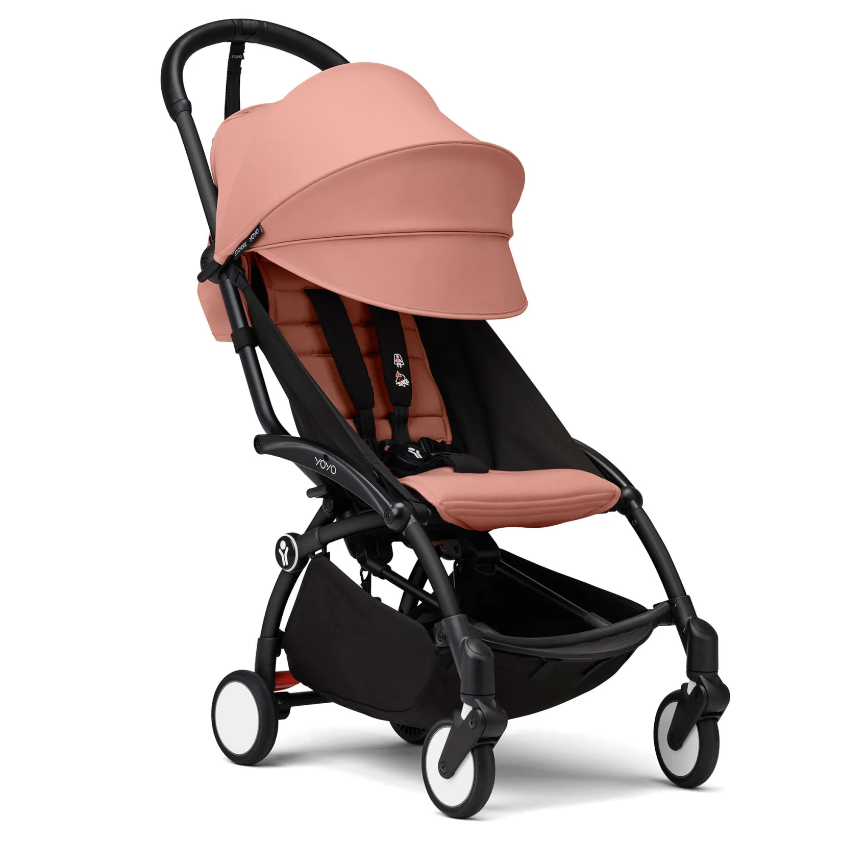 Strollers|Strollers & Trailers>Stokke YOYO³ Stroller Complete - Black / Ginger