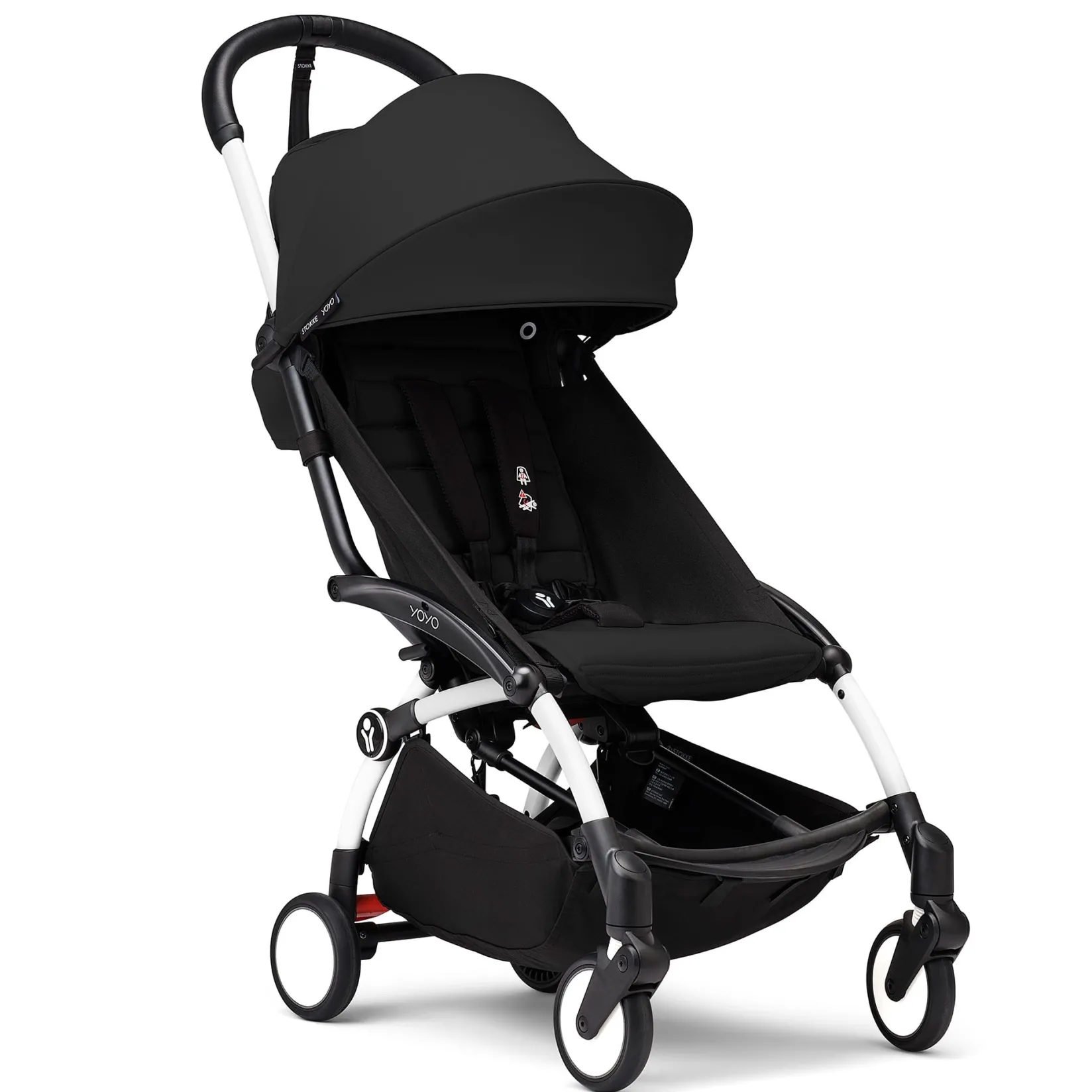 Strollers|Strollers & Trailers>Stokke YOYO³ Stroller Complete - White / Black