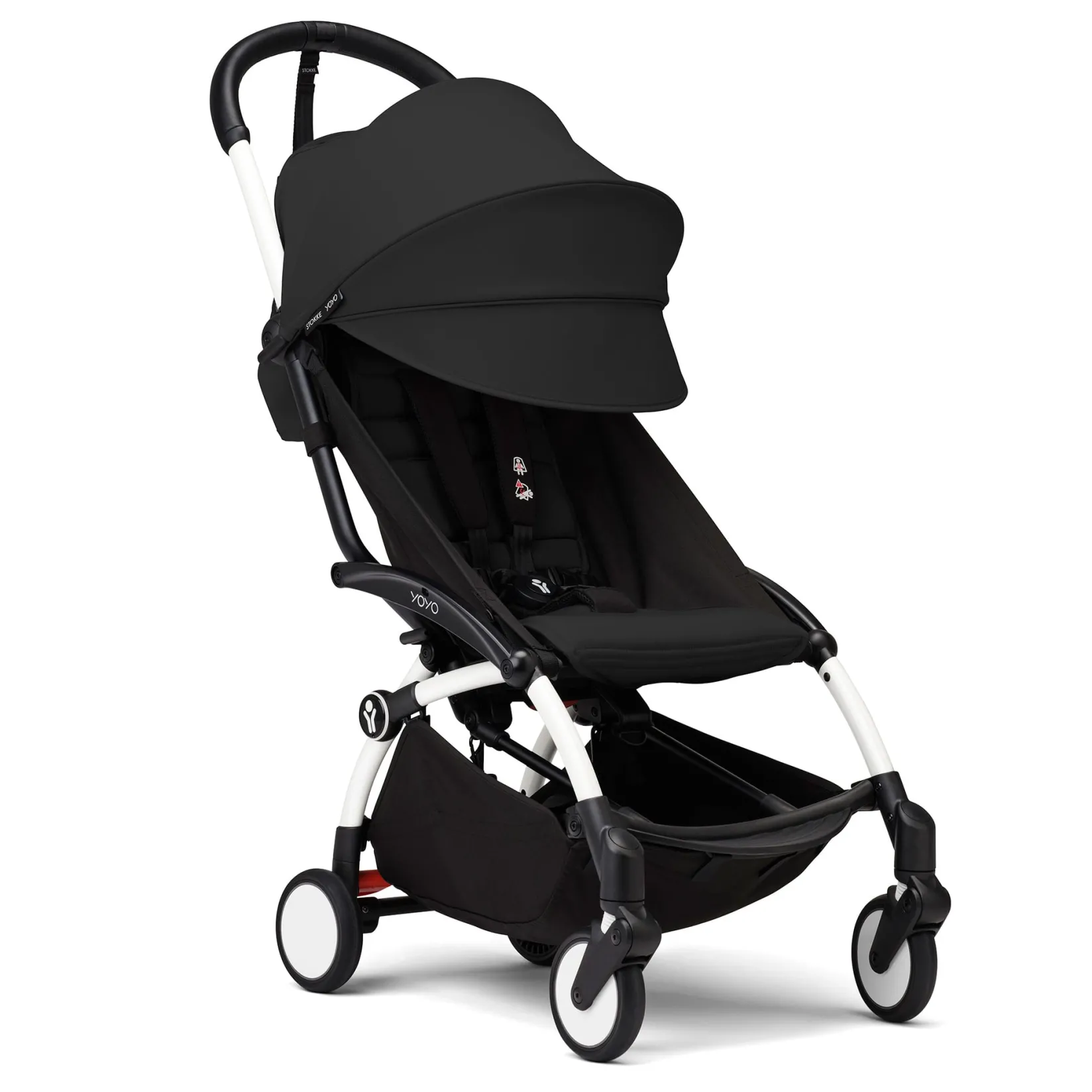 Strollers|Strollers & Trailers>Stokke YOYO³ Stroller Complete - White / Black