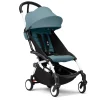 Strollers|Strollers & Trailers>Stokke YOYO³ Stroller Complete - White / Aqua