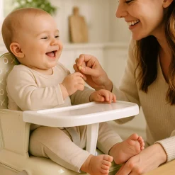 High Chairs & Booster Seats|High Chairs & Booster Seats>Benbat YummiGo+ Feed & Go Booster – Cashmere Beige