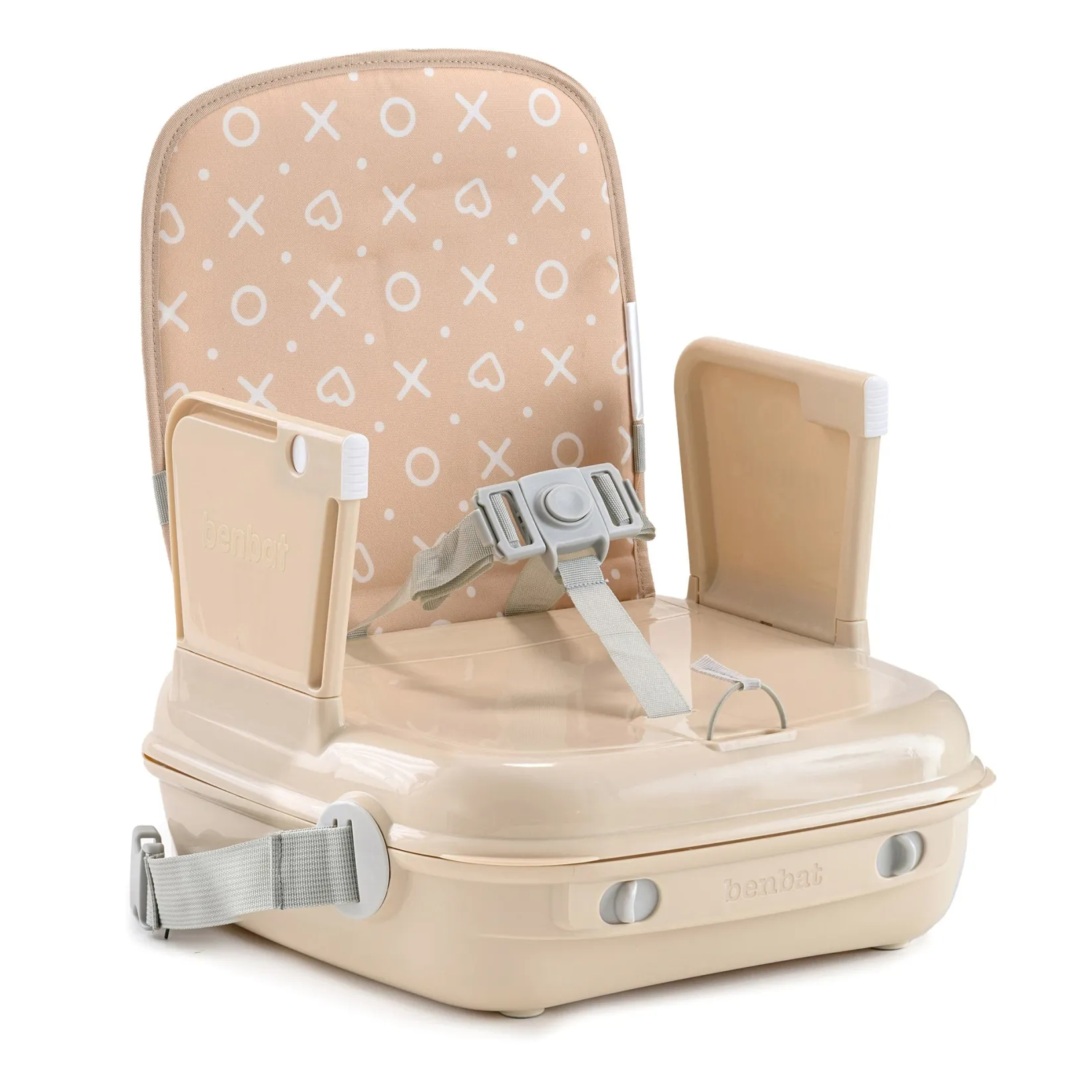High Chairs & Booster Seats|High Chairs & Booster Seats>Benbat YummiGo+ Feed & Go Booster – Cashmere Beige