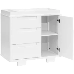 Sale Yuzu 3-Drawer Changer Dresser - White Changing Tables