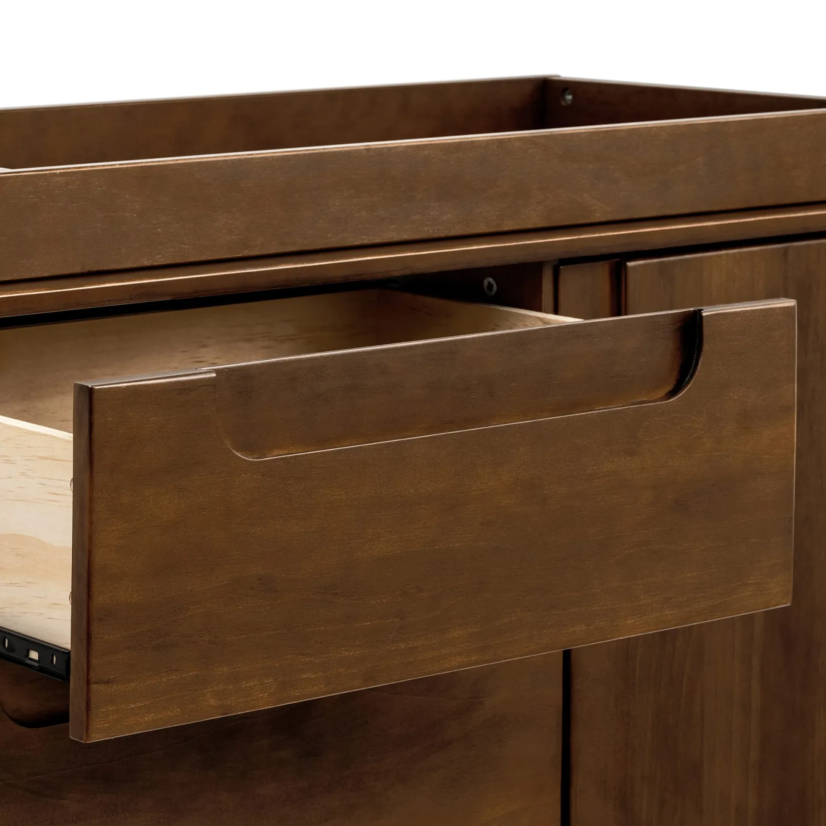 Discount Yuzu 3-Drawer Changer Dresser - Natural Walnut Changing Tables