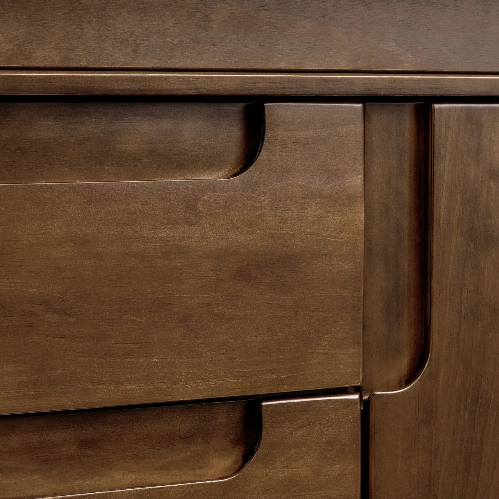 Discount Yuzu 3-Drawer Changer Dresser - Natural Walnut Changing Tables