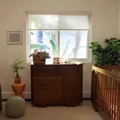 Discount Yuzu 3-Drawer Changer Dresser - Natural Walnut Changing Tables