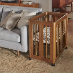 Hot Yuzu 8-in-1 Convertible Crib - Walnut Cribs & Mattresses|Cribs & Mattresses