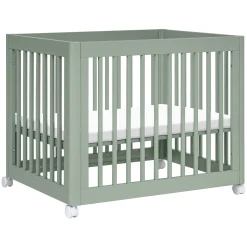 Cribs & Mattresses|Cribs & Mattresses>Babyletto Yuzu 8-in-1 Convertible Crib - Sage