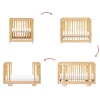 Cribs & Mattresses|Cribs & Mattresses>Babyletto Yuzu 8-in-1 Convertible Crib - Natural
