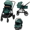Strollers|Strollers & Trailers>Maxi-cosi Zelia Luxe 5-in-1 Modular Travel System - Essential Green