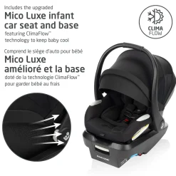 Zelia Luxe 5-in-1 Modular Travel System - New Hope Black Kids Strollers|Strollers & Trailers