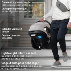Zelia Luxe 5-in-1 Modular Travel System - New Hope Black Kids Strollers|Strollers & Trailers