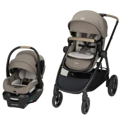 New Zelia Luxe 5-in-1 Modular Travel System - Truffle Kids Strollers|Strollers & Trailers
