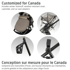 New Zelia Luxe 5-in-1 Modular Travel System - Truffle Kids Strollers|Strollers & Trailers