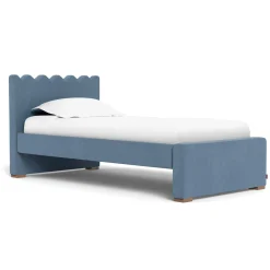 Twin, Full & Queen Beds>Monte Ziggy Twin Bed - Denim Blue
