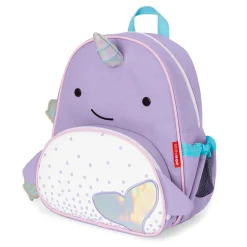 Backpacks|Outdoors & Travel>Skip Hop Zoo Little Kid Backpack - Narwhal