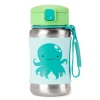Discount ZOO Stainless Steel Straw Bottle - Octopus Kids Breastfeeding|Tableware