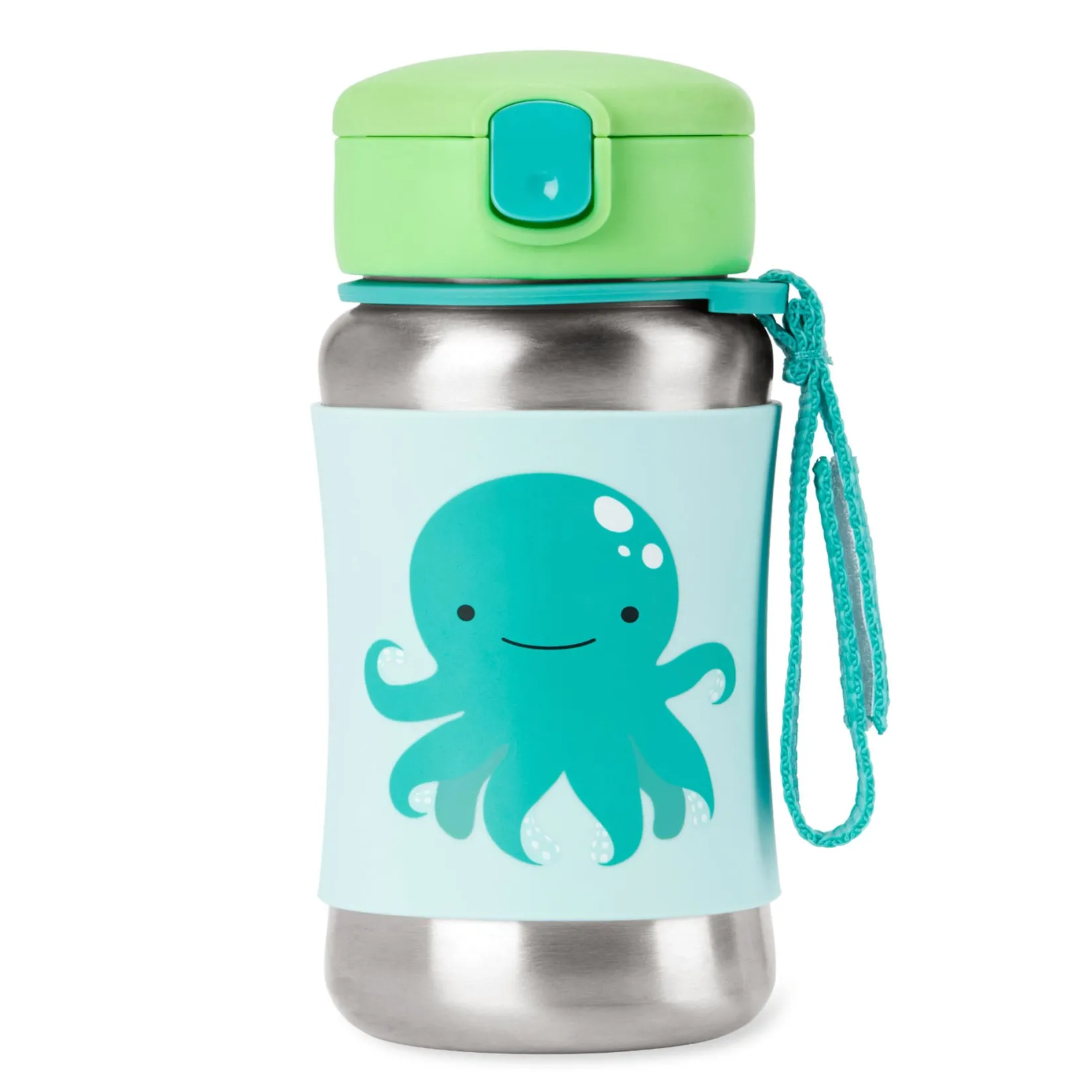 Discount ZOO Stainless Steel Straw Bottle - Octopus Kids Breastfeeding|Tableware