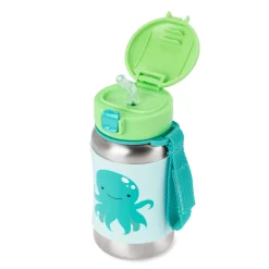 Discount ZOO Stainless Steel Straw Bottle - Octopus Kids Breastfeeding|Tableware